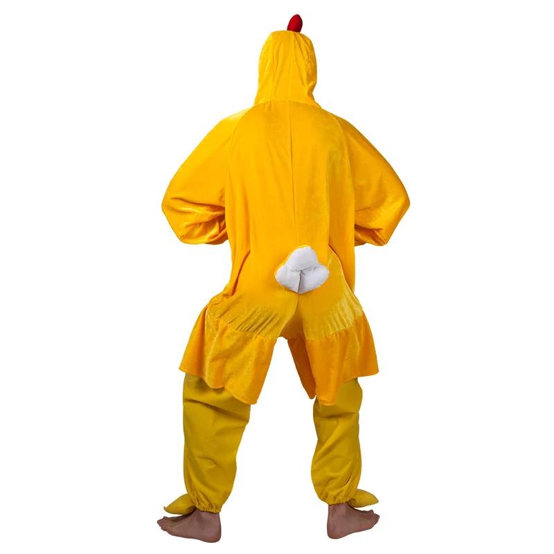 Huhn Kostüm für Erwachsene | Overall