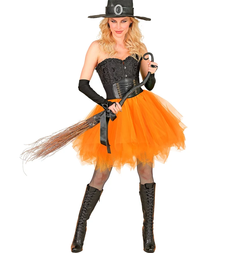 Petticoat Tütü für Damen 40 cm | Orange