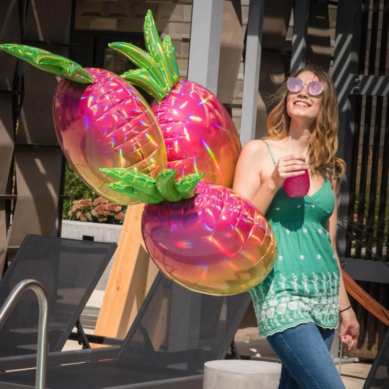SuperShape Folienballon "Ananas" | Holo 43x78cm