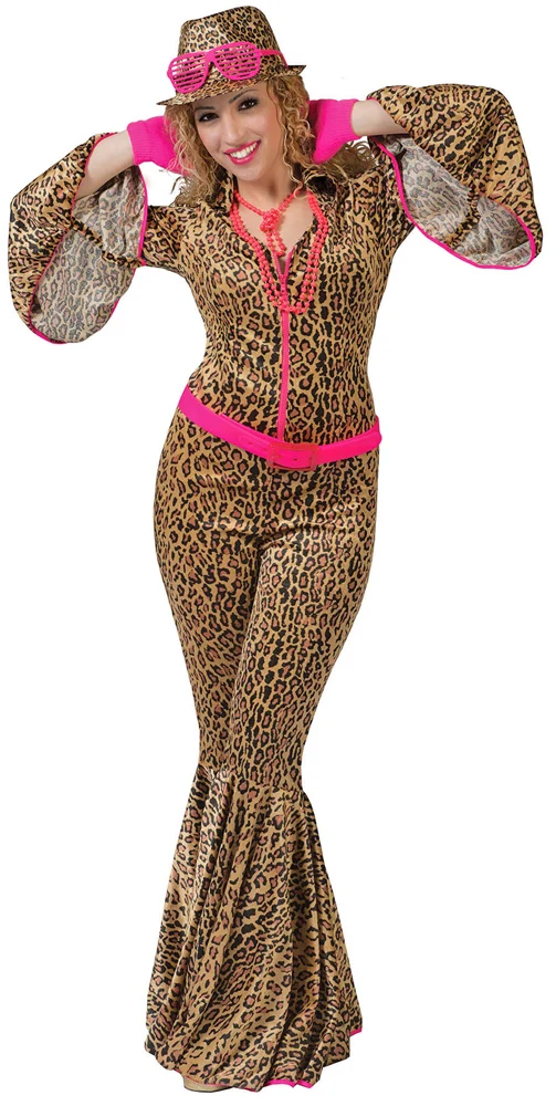 Jumpsuit Panter Wild Katzen Kostüm Damen