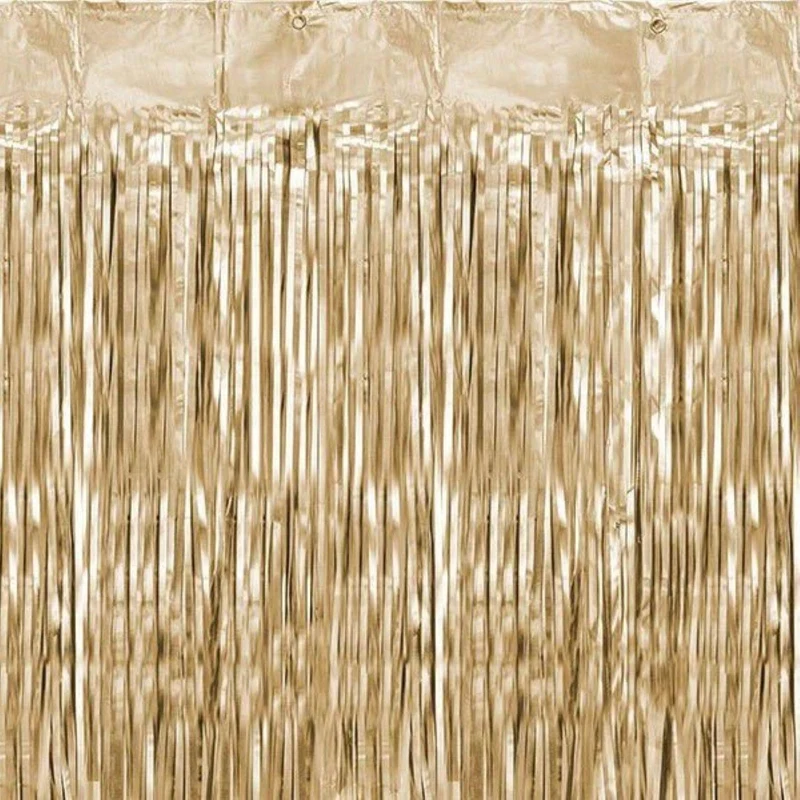 Türvorhang Lametta 90x250cm | Gold