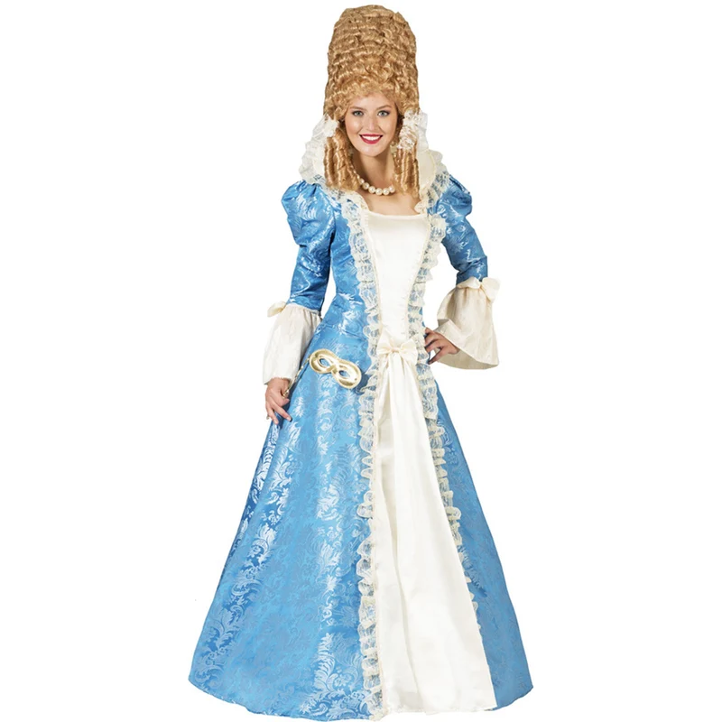 Barock Kostüm "Johanna" für Damen | Hellblau