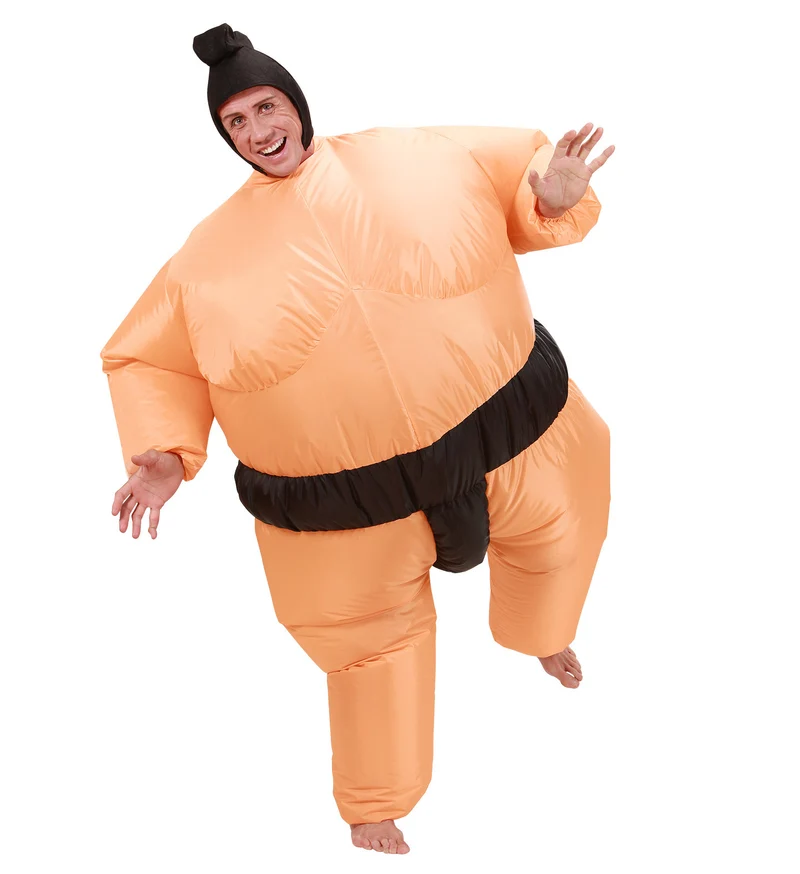 Spaßkostüm "Aufblasbarer Sumo-Ringer" für Erwachsene