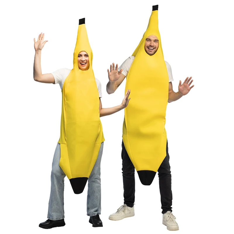 Bananen Kostüm für Erwachsene | Gelb