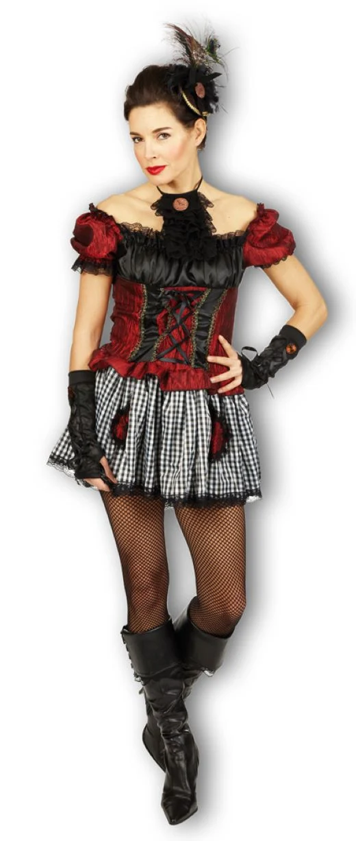Burlesque Piratin Kleid Victoria | Piratenkostüm für Damen