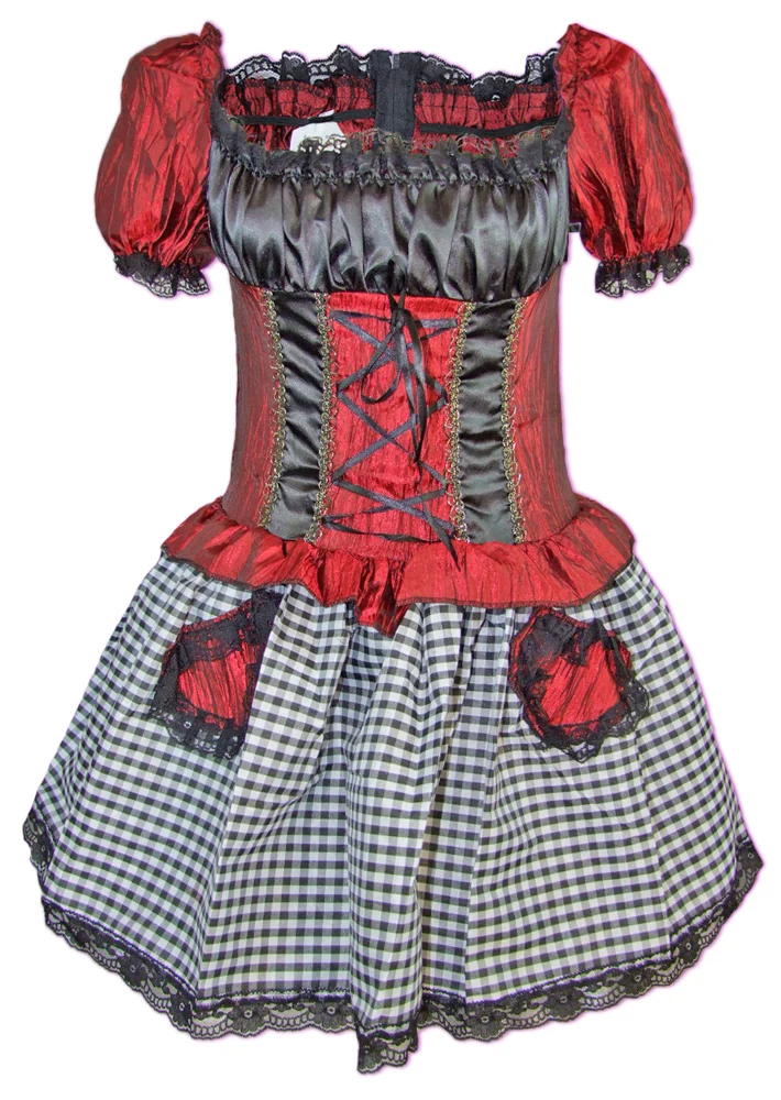Burlesque Piratin Kleid Victoria | Piratenkostüm für Damen