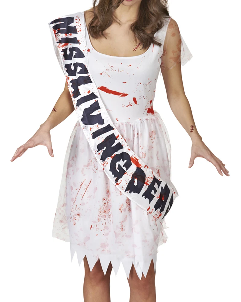 Halloween Kostüm "Miss Living Dead" für Damen