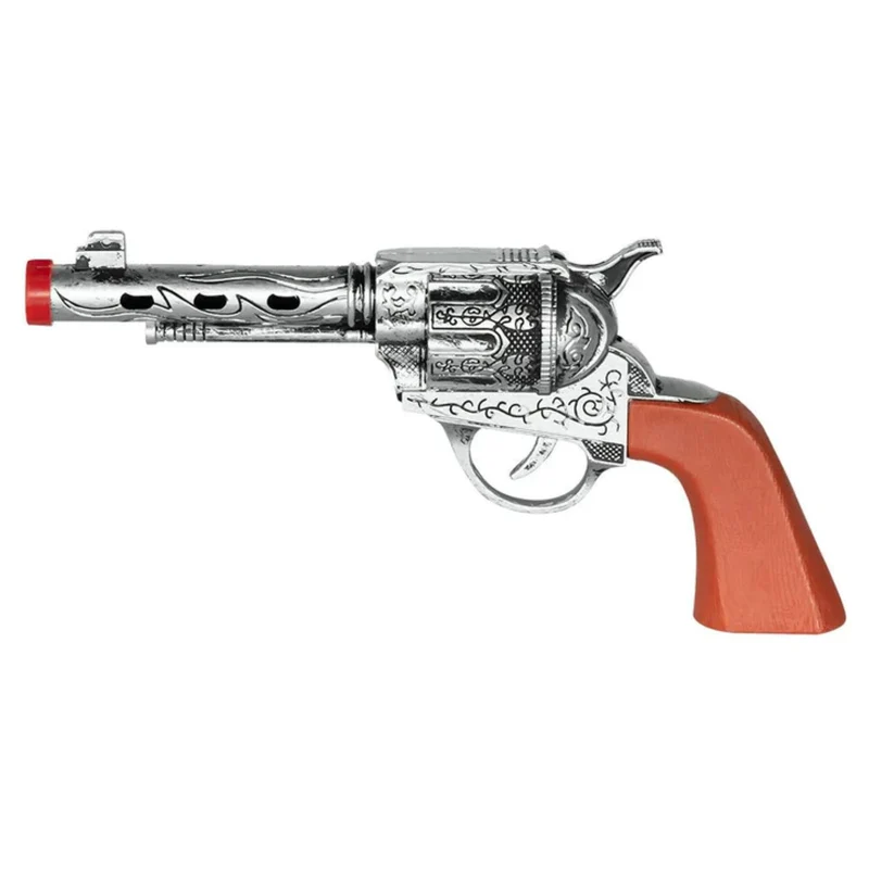 Kostüm-Set "Cowboy" 3-tlg. für Kinder | Spielzeug-Pistole 23 cm, Gürtel 100 cm und Halfter