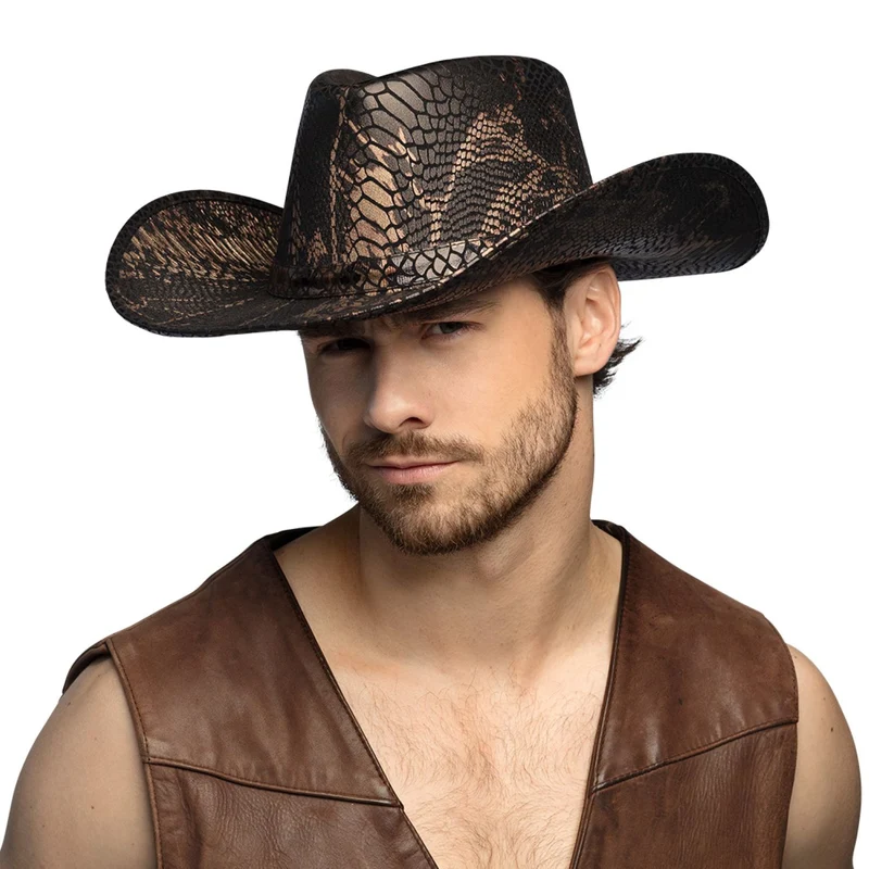 Hut Cowboy Cobra für Erwachsene