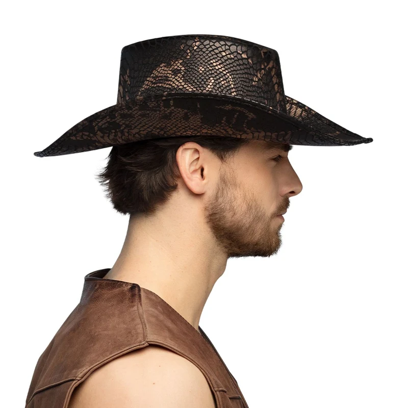 Hut Cowboy Cobra für Erwachsene