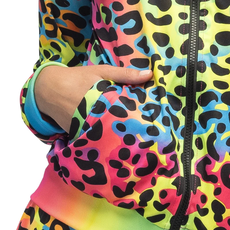 Trainingsanzug "Leopard Art" für Damen | Mehrfarbig