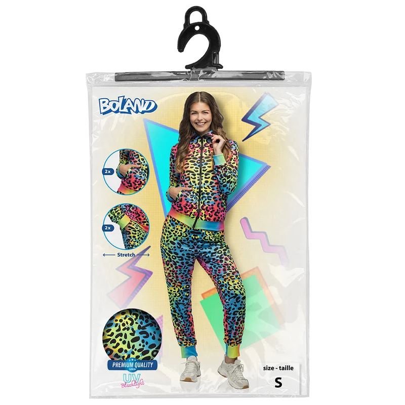 Trainingsanzug "Leopard Art" für Damen | Mehrfarbig