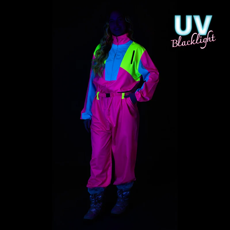 Skianzug "Snow glow" für Damen | Pink - UV