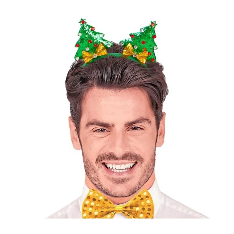 Haarreif "Weihnachtsbaum" | Grün