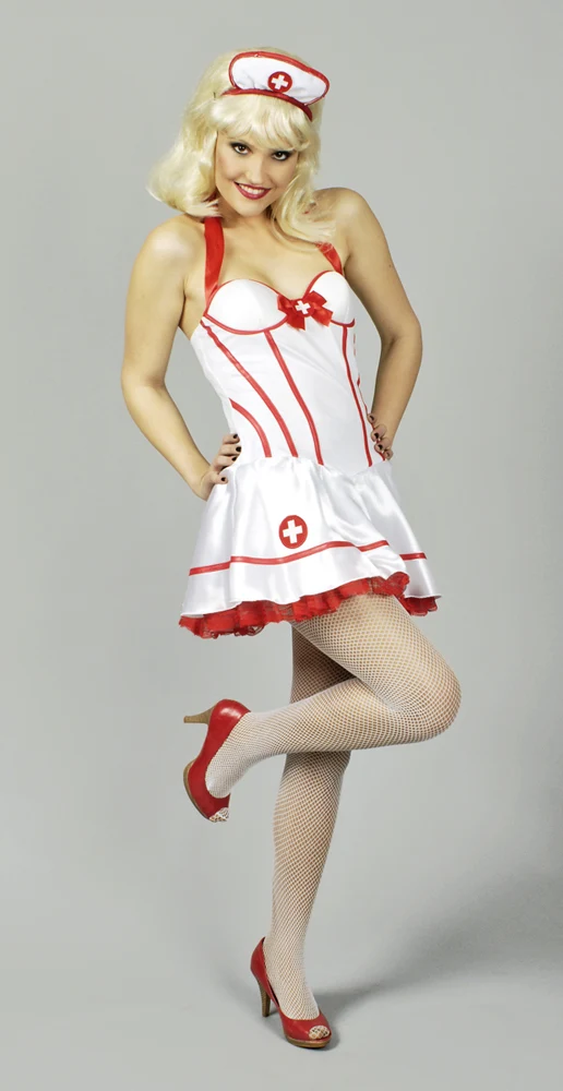 Sexy Krankenschwester Sindy Kostüm