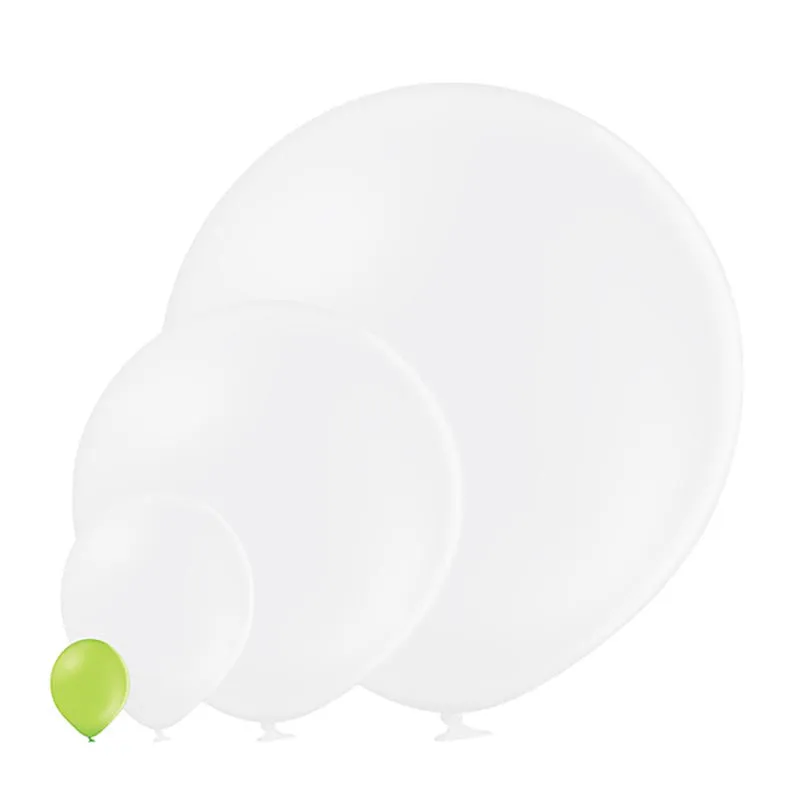 25 Stk. Luftballon Unifarben Ø 12cm | Apfelgrün