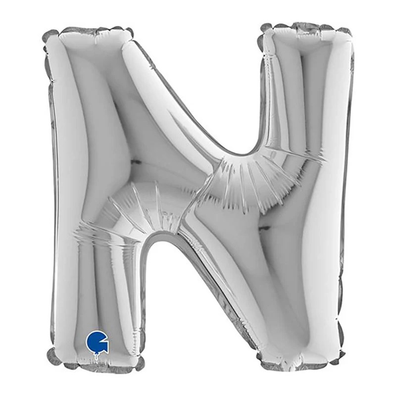 14"/Ø36cm Buchstabe silber | N