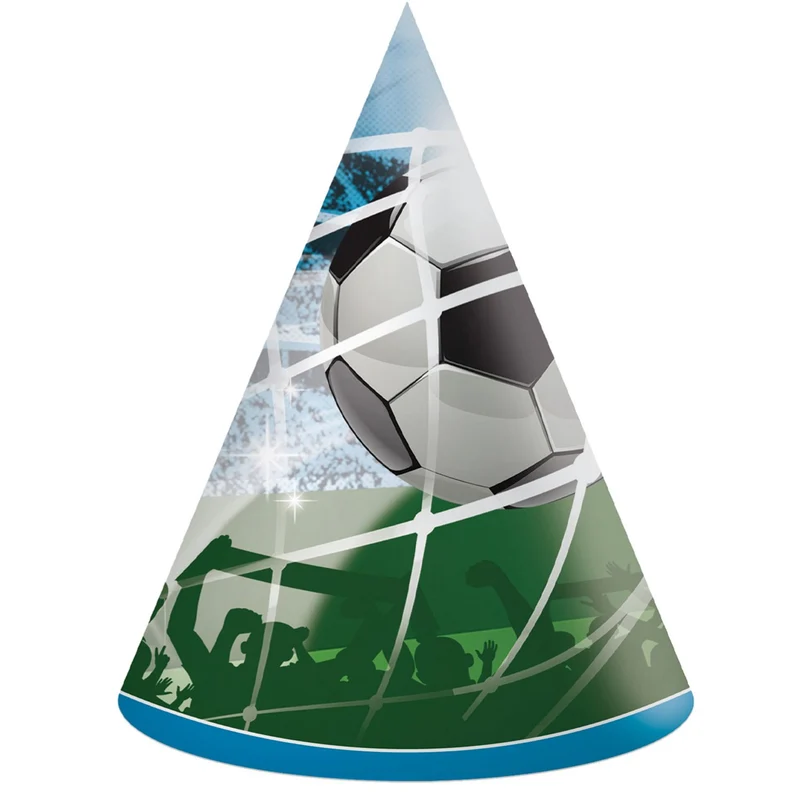 Partyhüte Fußball | 6 Stück FSC