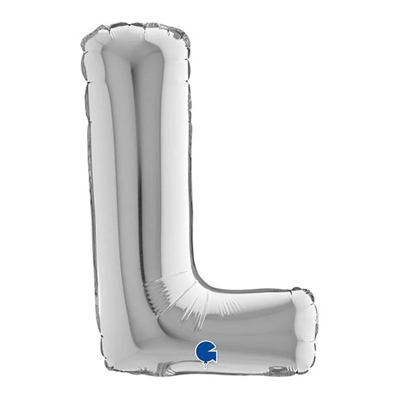 14"/Ø36cm Buchstabe silber | L