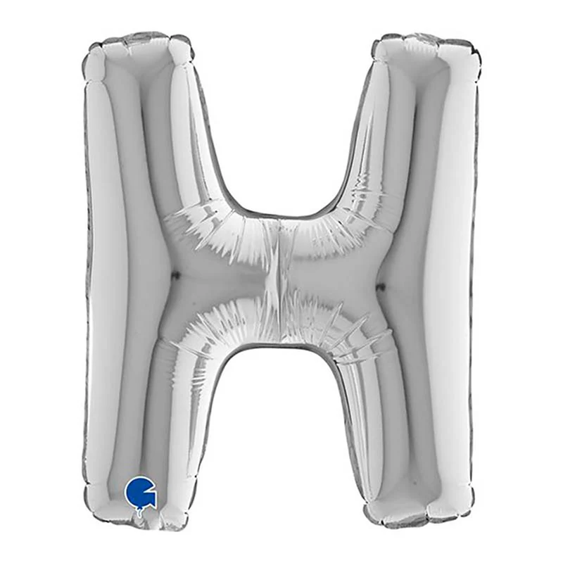 14"/Ø36cm Buchstabe silber | H