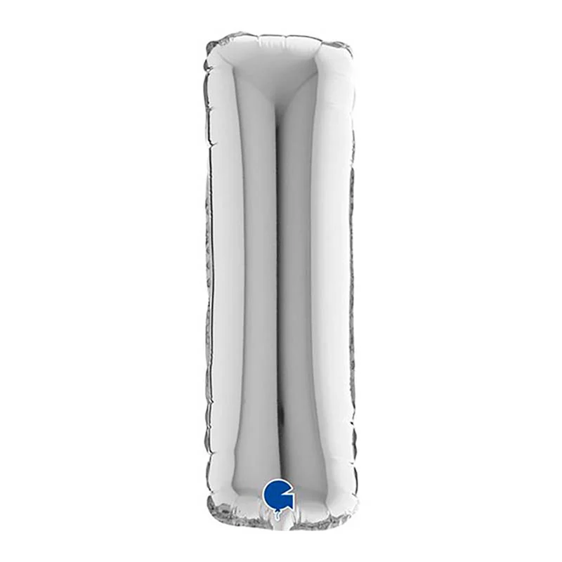 14"/Ø36cm Buchstabe silber | I