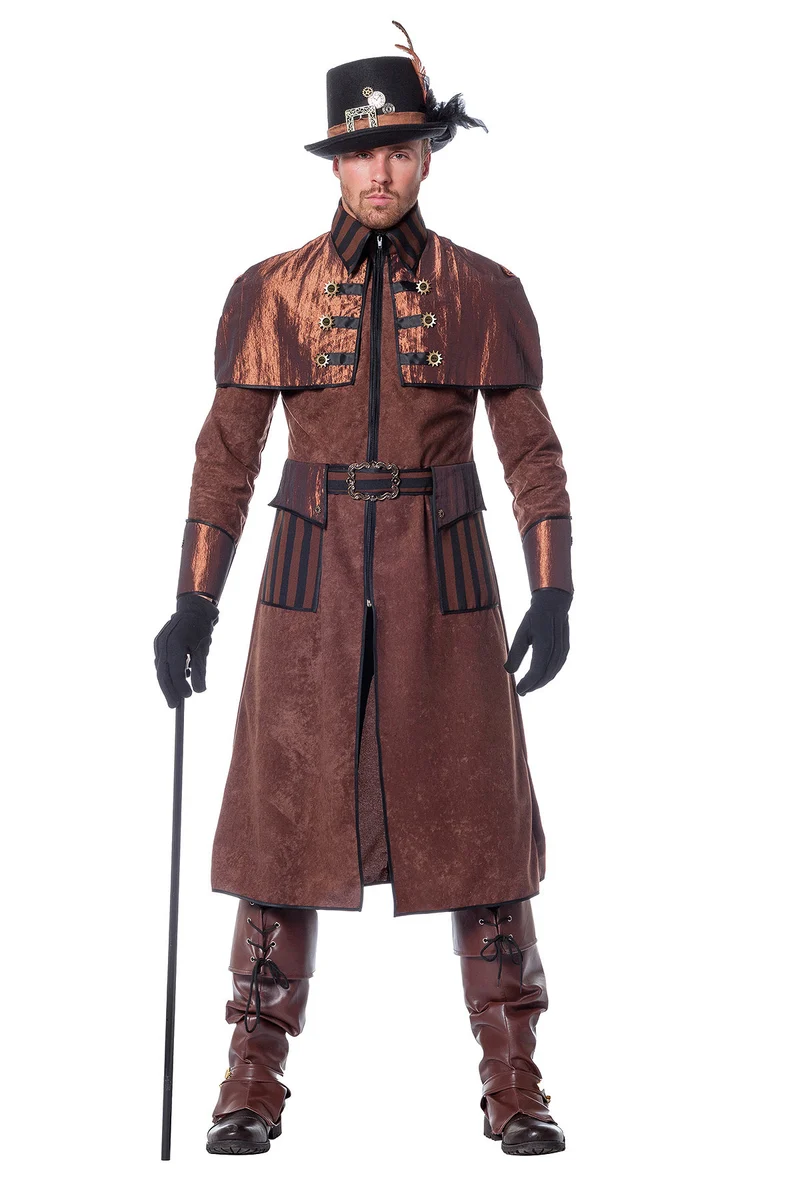 Steampunk Herren Kostüm "Mr. Deluxe" | Mantel