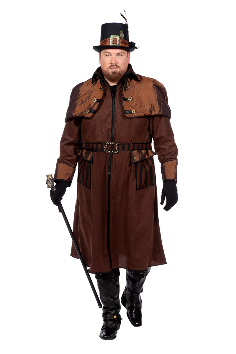 Steampunk Herren Kostüm "Mr. Deluxe" | Mantel