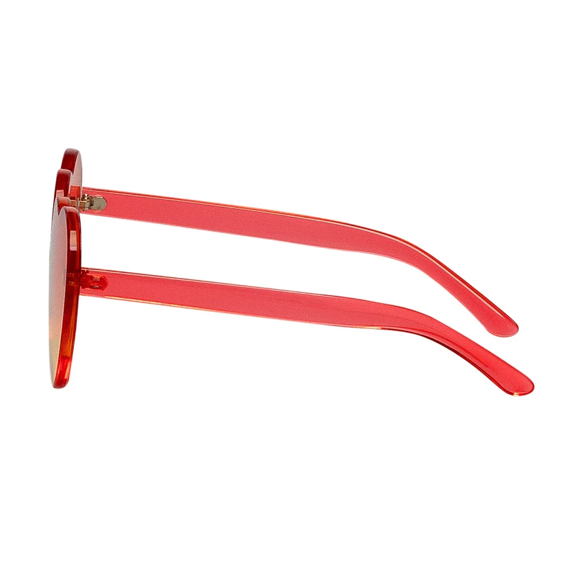 Partybrille "Festival Hearts" Herzbrille | Orange