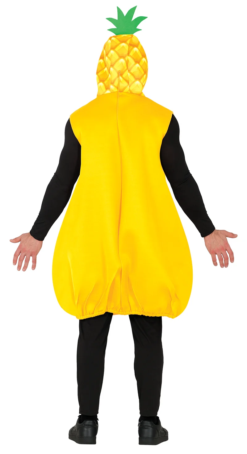 Spaßkostüm "Ananas" für Erwachsene | Einheitsgröße 52-54 (L)