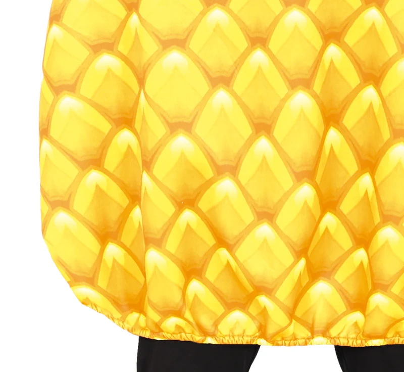 Spaßkostüm "Ananas" für Erwachsene | Einheitsgröße 52-54 (L)