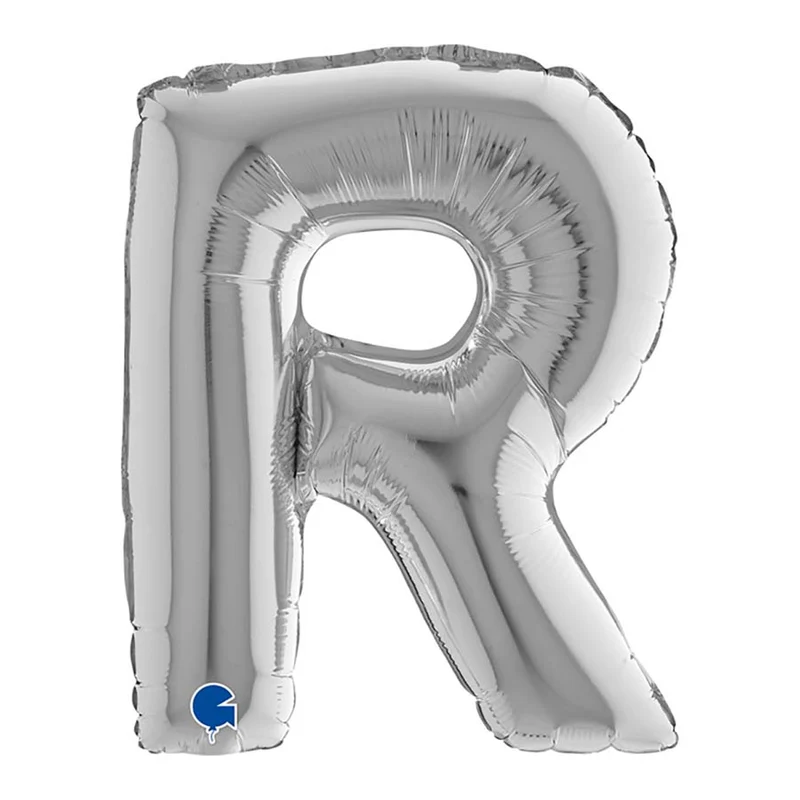 14"/Ø36cm Buchstabe silber | R