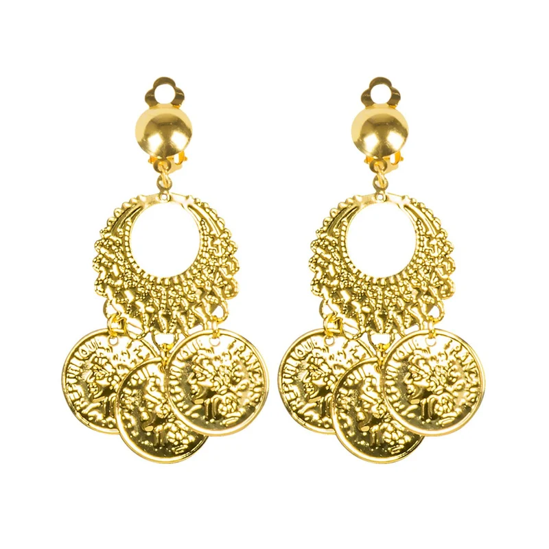 Schmuckset Kette und Ohrringe "1001 Nacht" | Gold