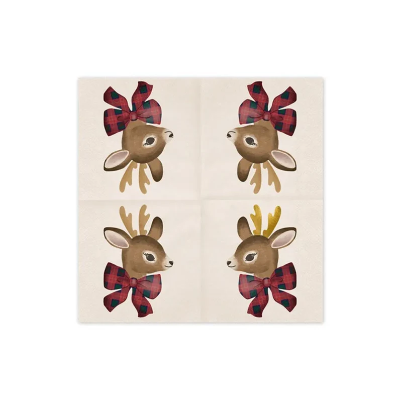Servietten Christmas "Hirsch" 12Stk./33x33cm