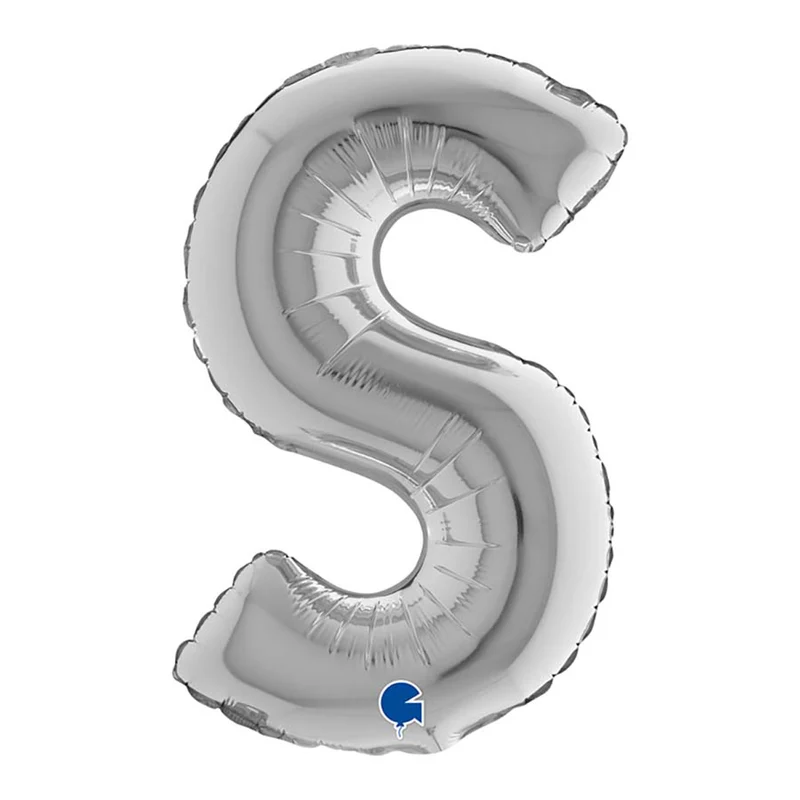 14"/Ø36cm Buchstabe silber | S