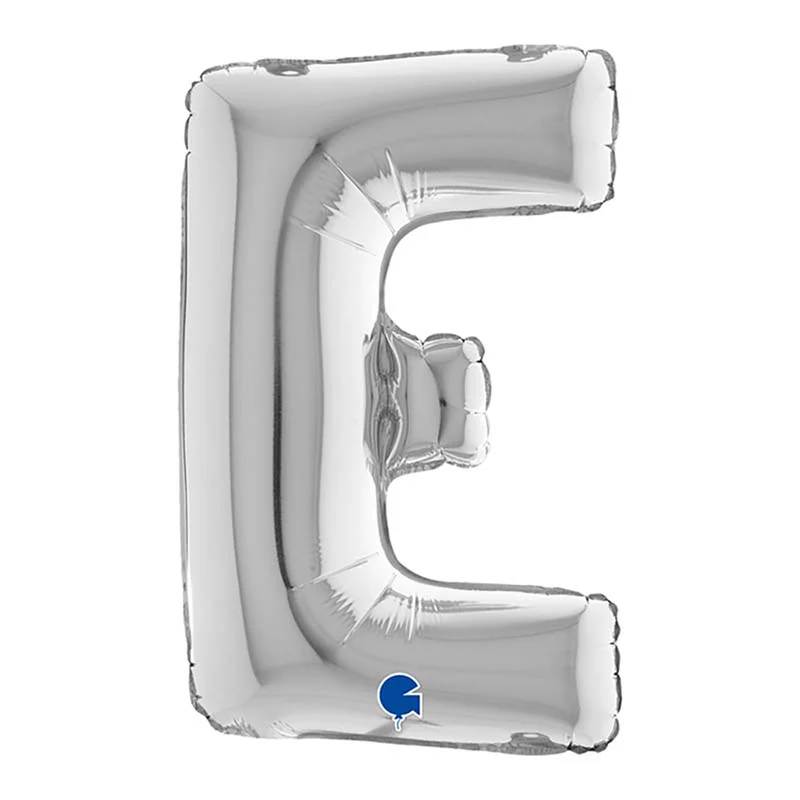 14"/Ø36cm Buchstabe silber | E