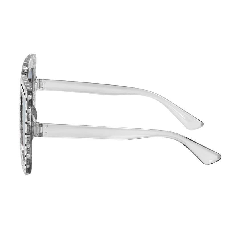 Kostüm-Set "Discokugel" 6-tlg. | Silber - Schmuck Brille Diadem