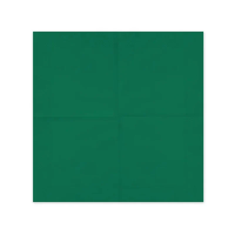 Servietten Uni 20Stk./33x33cm | Grün