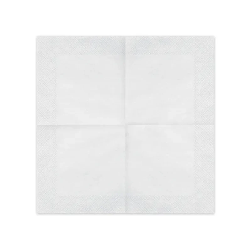 Servietten Uni 20Stk./33x33cm | Weiß