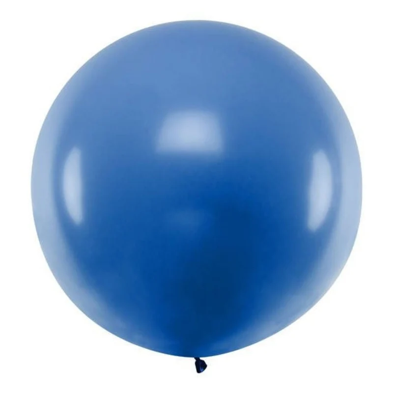 1 Stk. Luftballon Ø100cm "Uni Pastell" | Blau