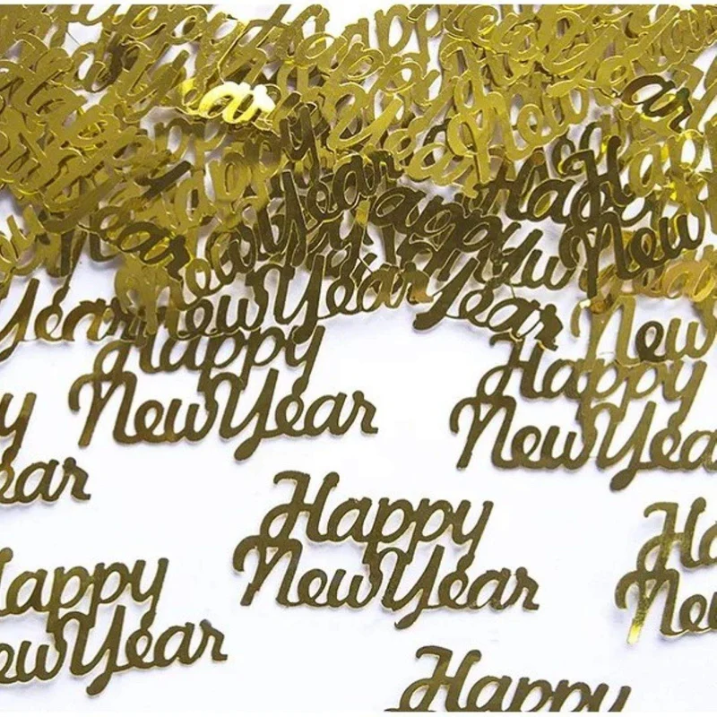 Konfetti "Happy New Year" 3 g | Gold