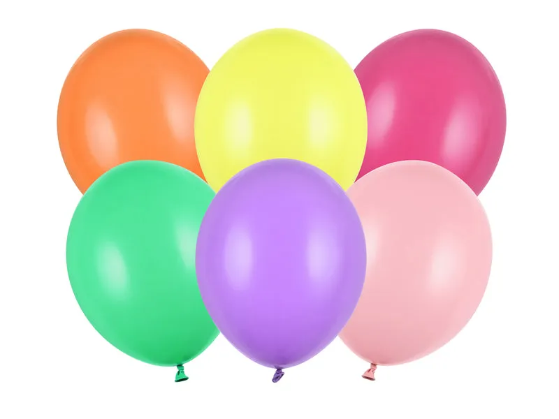 10 Stk. Luftballon Ø30cm "Uni Pastell" | Mix