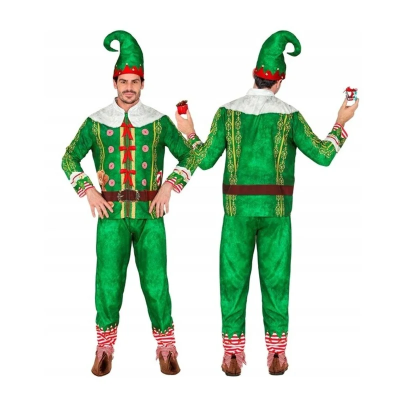 Kostüm "Elf" Santas kleine Helfer | Oberteil, Hose und Mütze