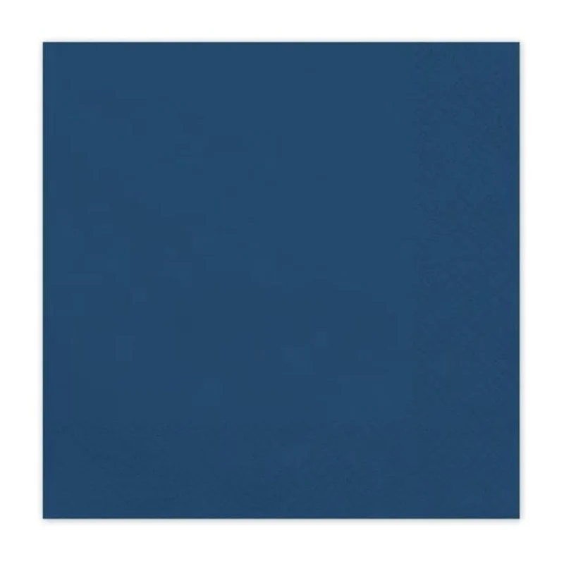 Servietten Uni 20Stk./33x33cm | Dunkelblau