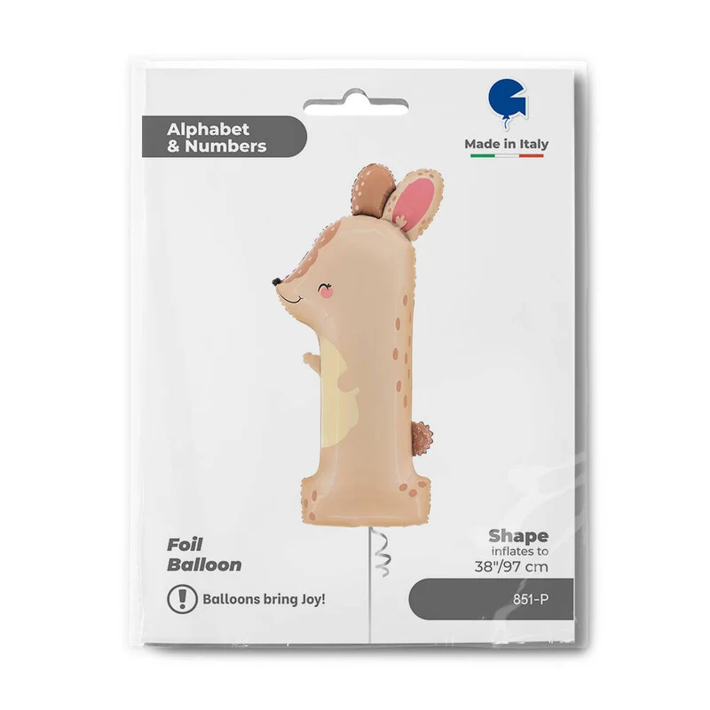 Shape Folienballon "Puppyloons" #1 Hase | 97 cm