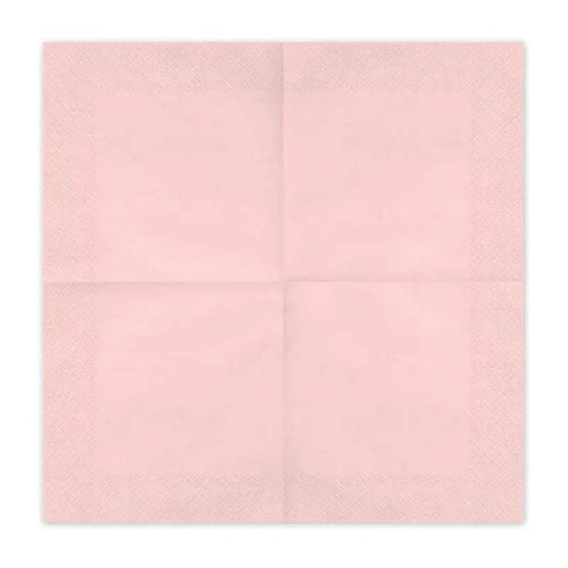 Servietten Uni 20Stk./33x33cm | Rosa