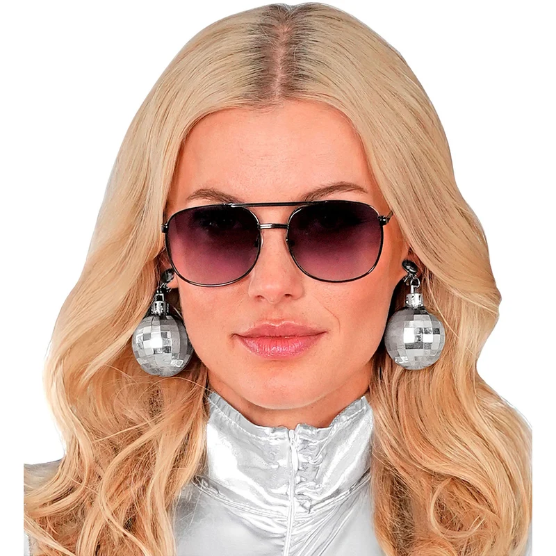 80er Jahre Brille mit Verlaufsgläsern zum Kostüm