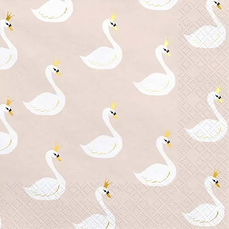 Servietten "Lovely Schwan" 20Stk/33x33cm