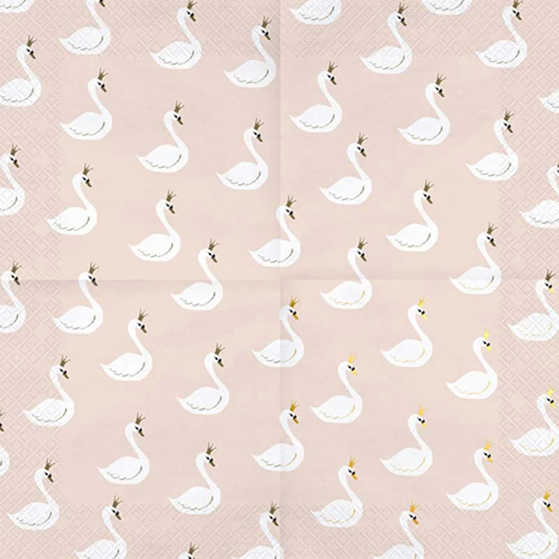 Servietten "Lovely Schwan" 20Stk/33x33cm