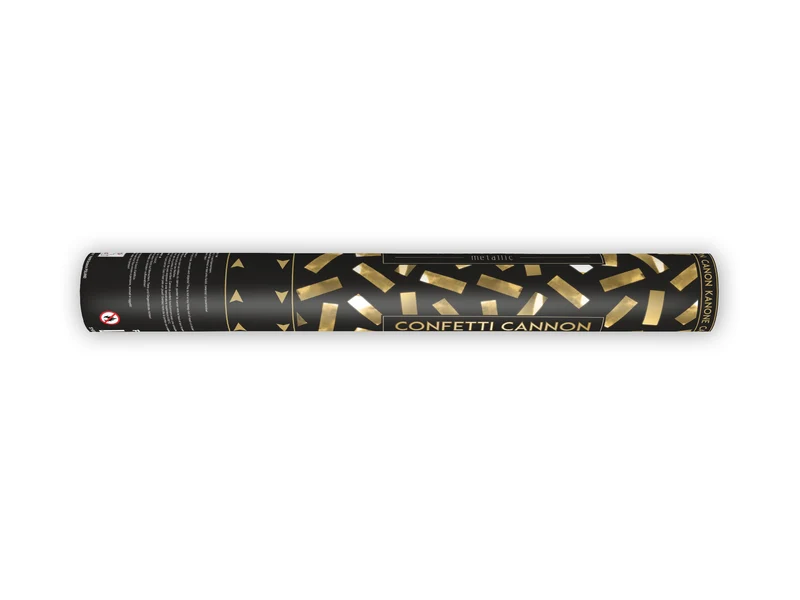 Konfettishooter Gold 40cm