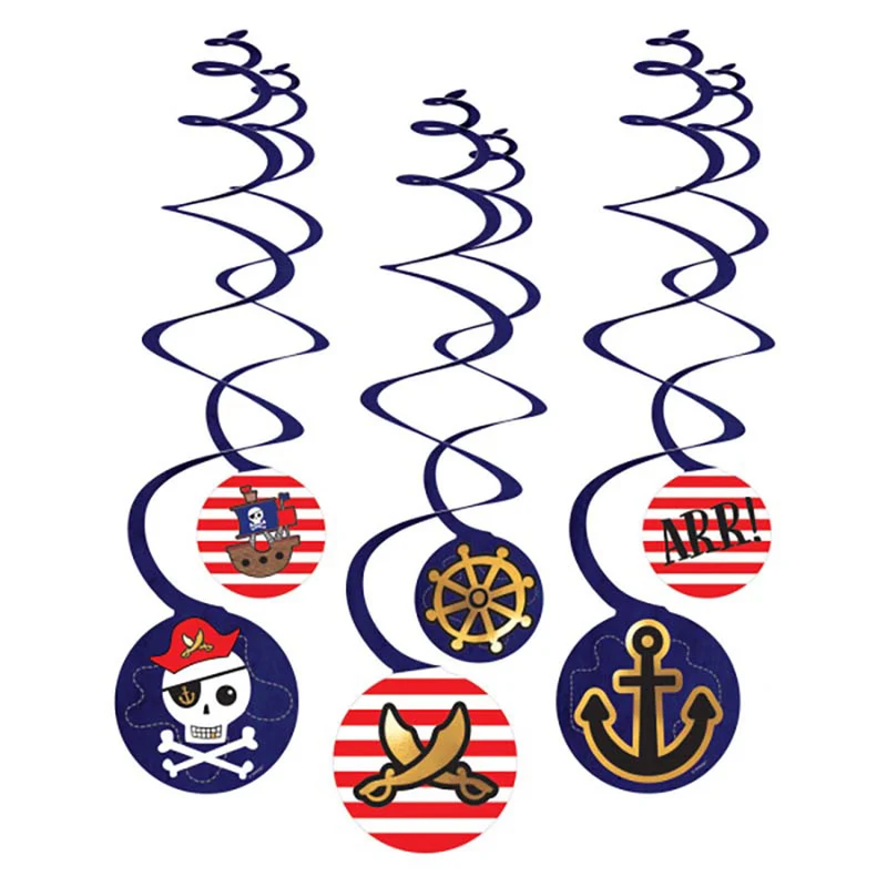 Swirldeko Pirat 6Stk.